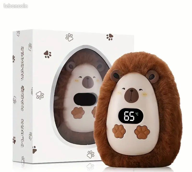 Chauffe-Mains Chaud Peluche Doux - Manchon Bras Hiver Randonnée Et Événements