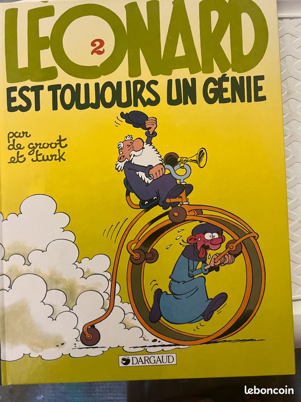 Lot de 4 BDs Léonard (image 3)