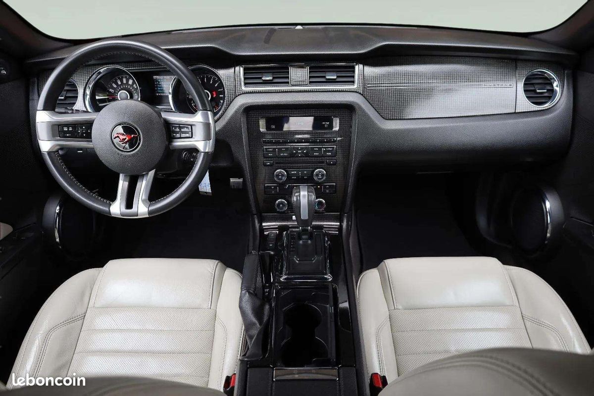FORD Mustang V6 Cabriolet * 3.7 Ti-VCT * Bi-Xénon * Full Cuir Beige * 61 000 km (image 15)