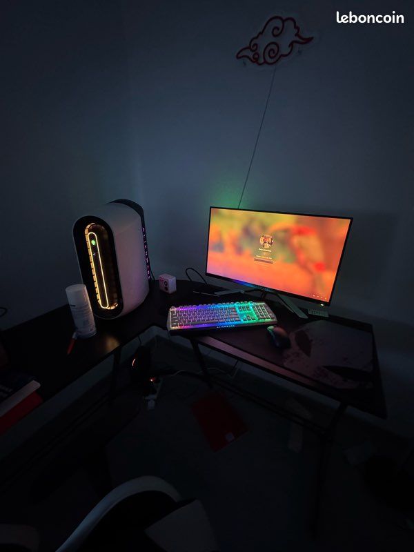 Setup gaming complet Alienware RTX 3080 / i9 / écran 240 Hz (image 2)
