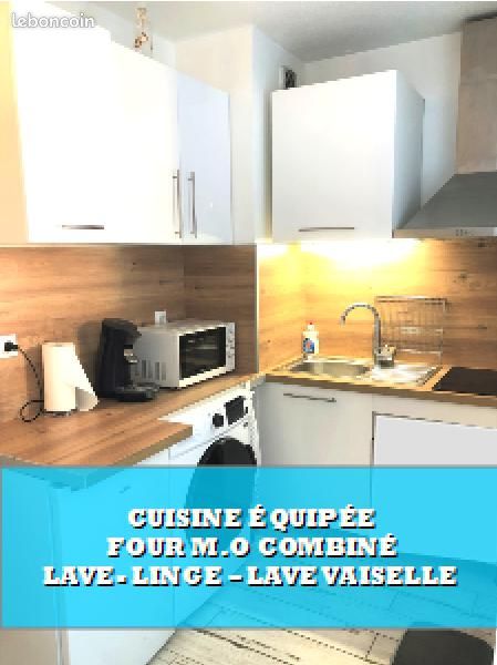 PROMO Gd studio cabine 50m plage, parking privé couvert (image 8)