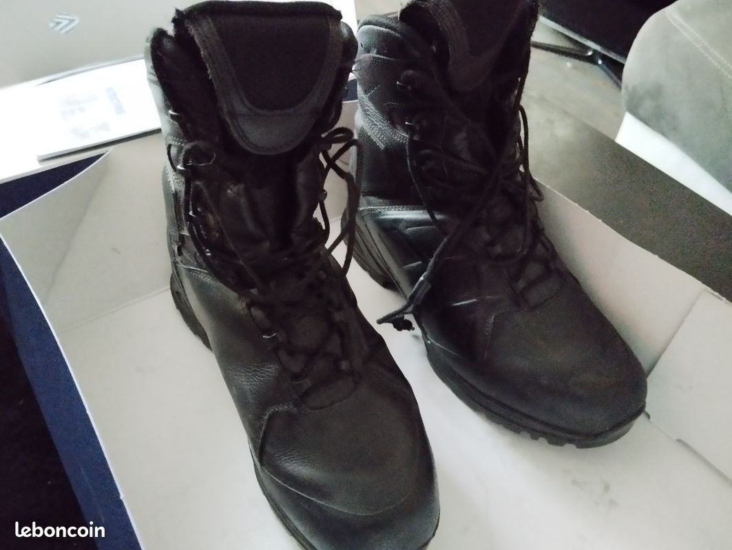 Bottes Pro Ranger GSG9-X Marque HAIX en super état pour Agent de Sécurité (image 4)