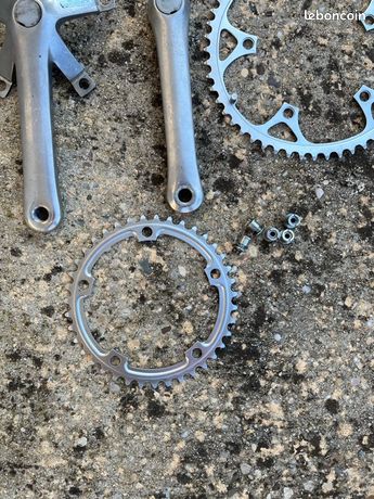 Couronne Shimano Biopace 40 Dents, Acier Chromé, Vélo Course Vintage, Japon