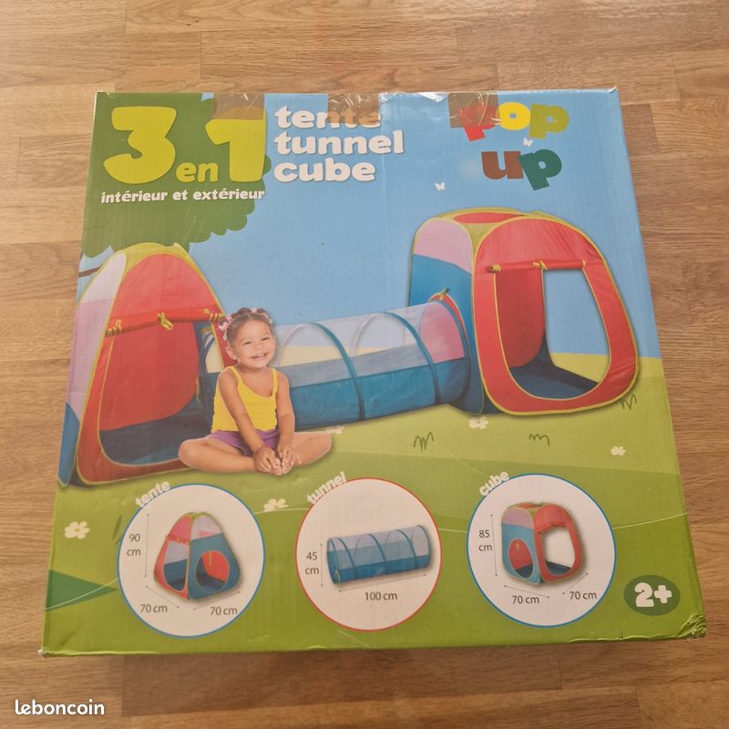 Tente, tunnel et cube pliants pour intérieur et extérieur POP UP (image 1)