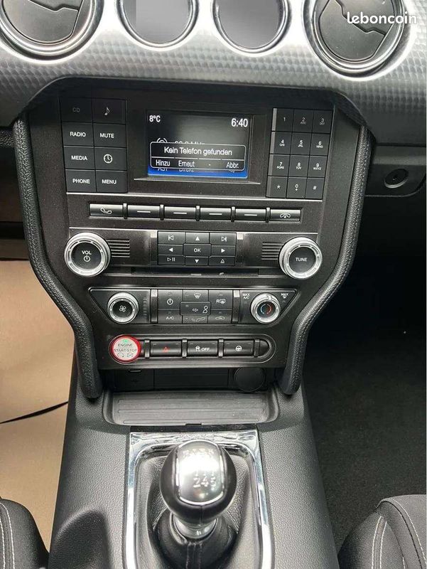 FORD Mustang Coupé * 2.3 EcoBoost * 290 ch * BVM * Caméra * Faible Kilométrage (image 12)