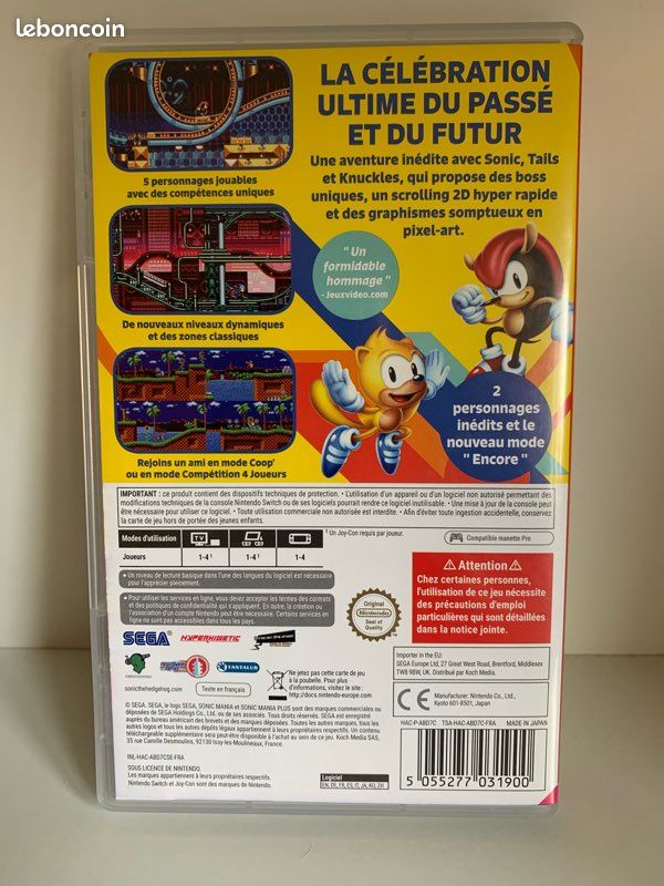 Sonic mania plus edition collector (image 3)