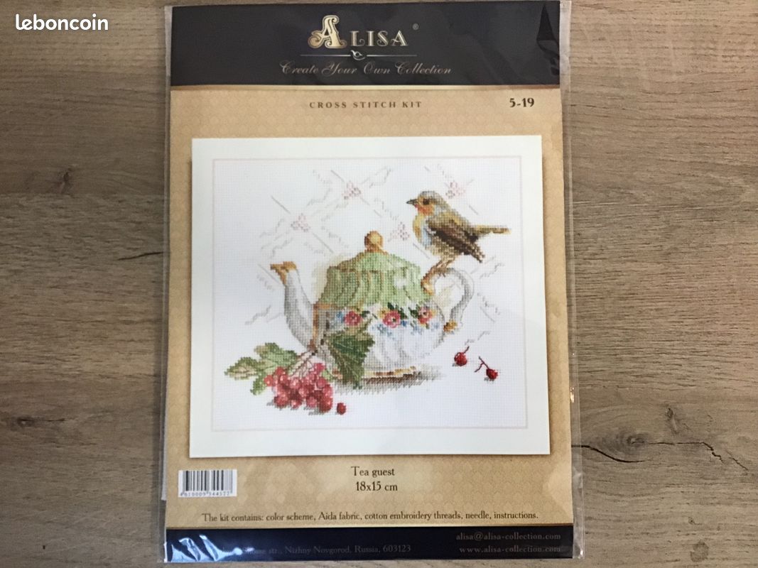 Kit de broderie, Alisa - Tea Guest (image 2)