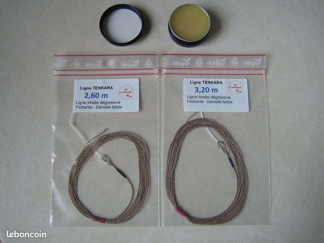Lot De Pêche à La Mouche 6 Pièces - Débutant - Équipement D'occasion Avec étui