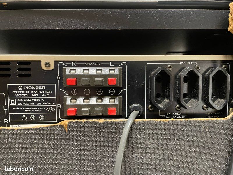 Chaîne pioneer A5 platine disque ampli tuner (image 10)