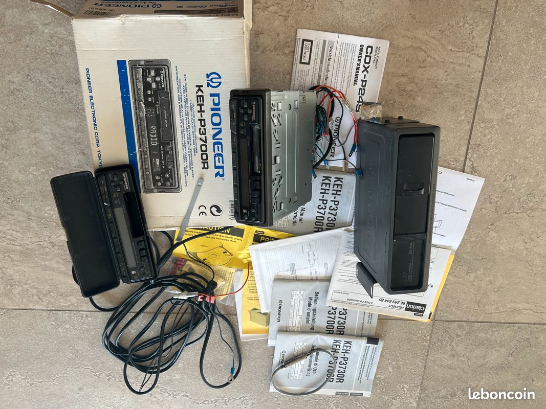 Auto radio pioneer chargeur cd neuf (image 3)