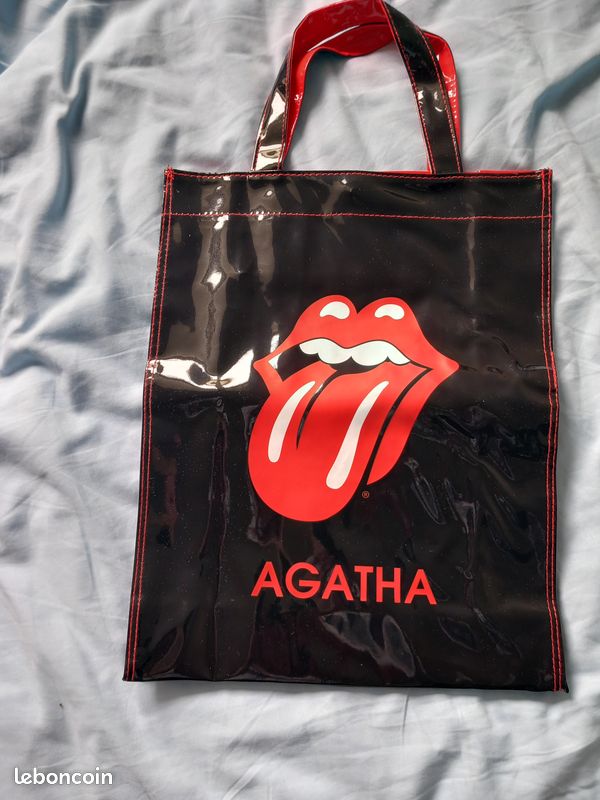 Rolling Stones Langue Emballé Émail Épinglette 25mm