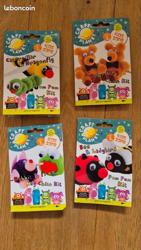 Pochoirs fées et stickers Djeco et 4 kits créatifs (image 6)