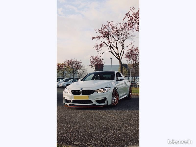 BMW M4 Coupé Série GTS 3.0 500 GPS Radar 1ère main Carbone Régul Clim (image 40)