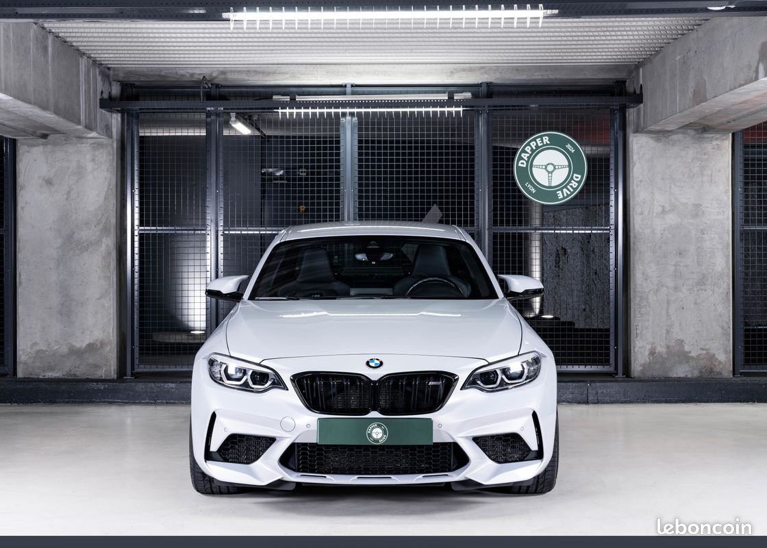 BMW M2 Compétition - RARE Boite manuelle - Gris Hockenheim - Immat France - M2 C BVM - 410ch (image 4)