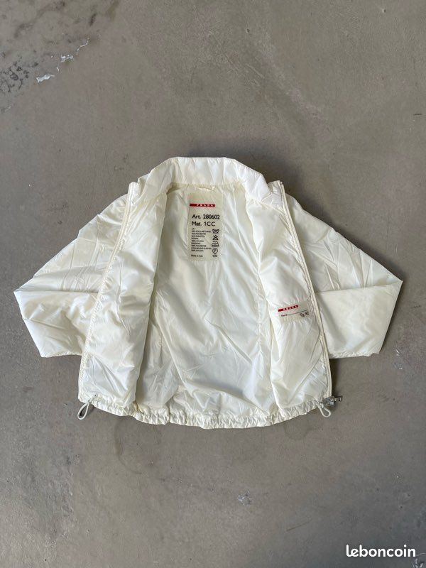 Veste archives Prada 2000s technique bi matière vintage (image 1)