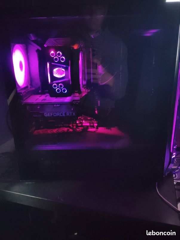 PC gamer avec écran, clavier, souris et ondulateur (image 5)