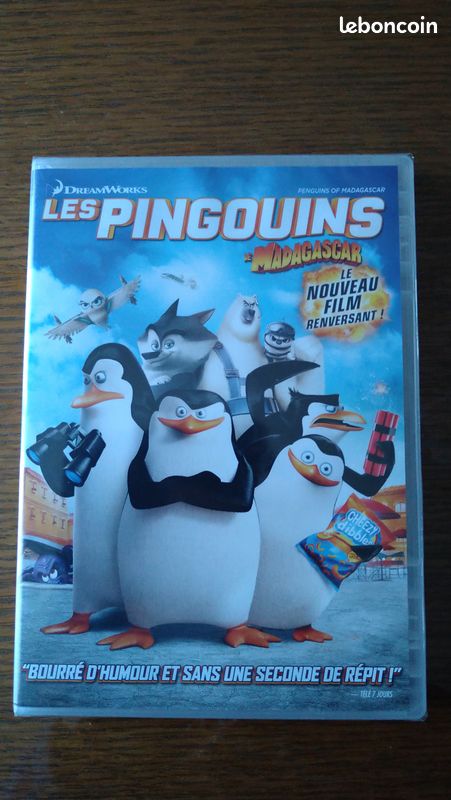 LES PINGOUINS DE MADAGASCAR sous blister (image 1)