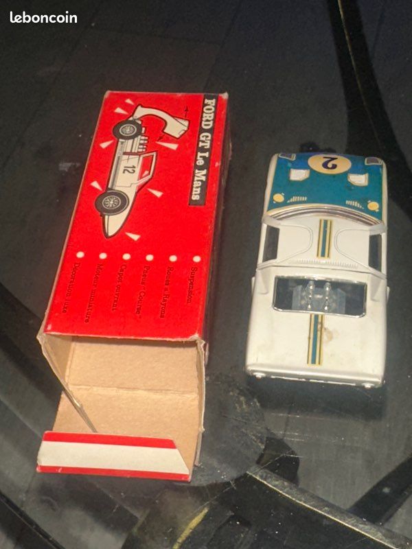 Solido boîte repro 146 Ford GT le mans | Australia Solido boîte repro 146 Ford GT le mans | Australia