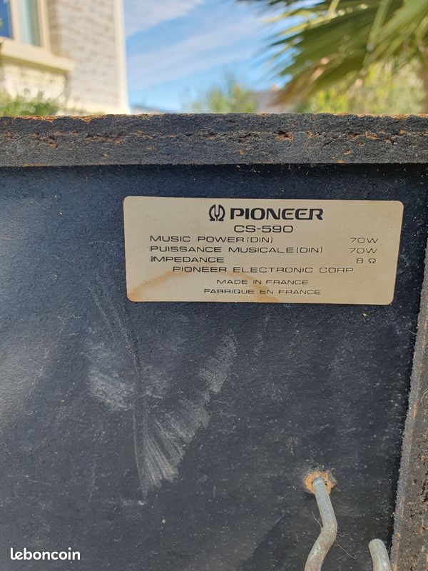 Enceinte pioneer cs 590 (image 4)
