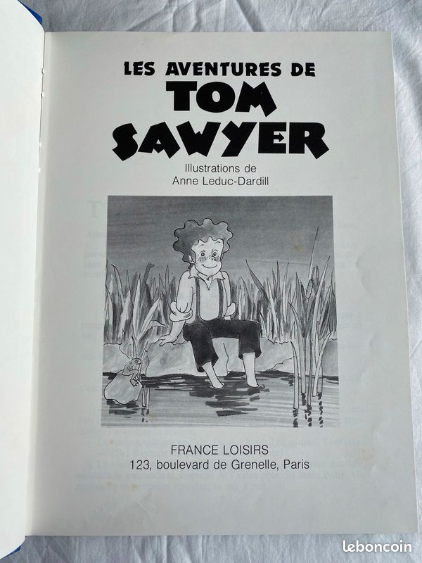 Livre : Les aventures de Tom Sawyer (image 2)