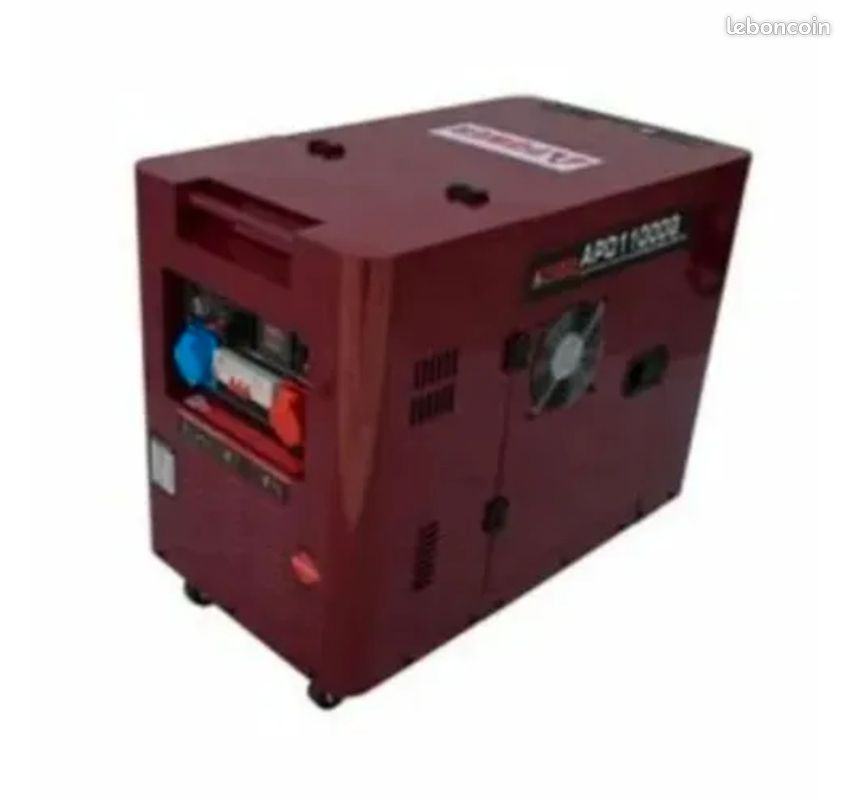 Groupe électrogène diesel silencieux 9kva (image 2)