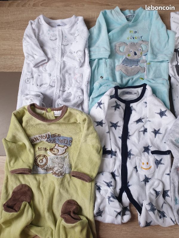 Lot de 40piece bebe garcon 3mois (image 2)