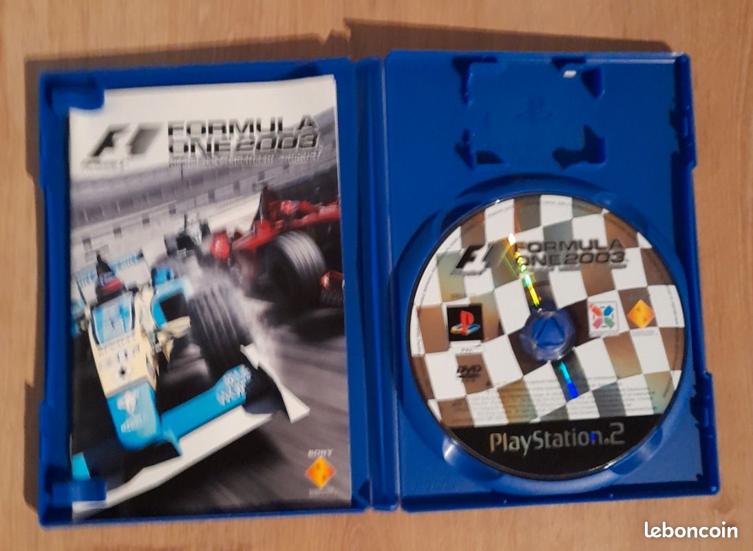 Jeu PS2 : Formula One 2003 - Version Platinium - Pour PlayStation 2 - Bon état