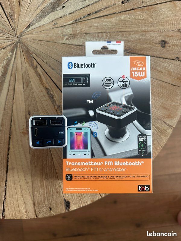 Transmetteur Bluetooth allume cigare voiture (image 1)