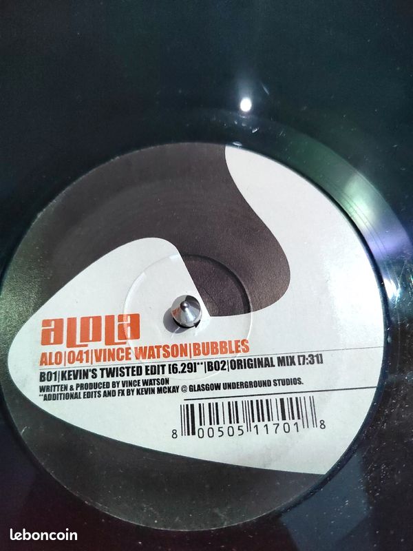 Vend vinyl 33T label alola 2002 (image 2)