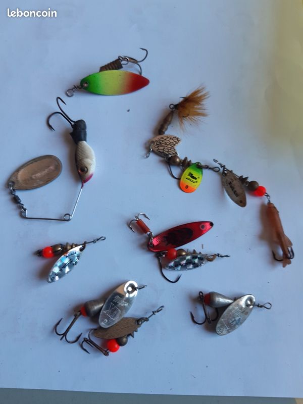 Lot de 3 cuillère pour pêche aux carnassiers - Cuillers Carnassiers (11769276