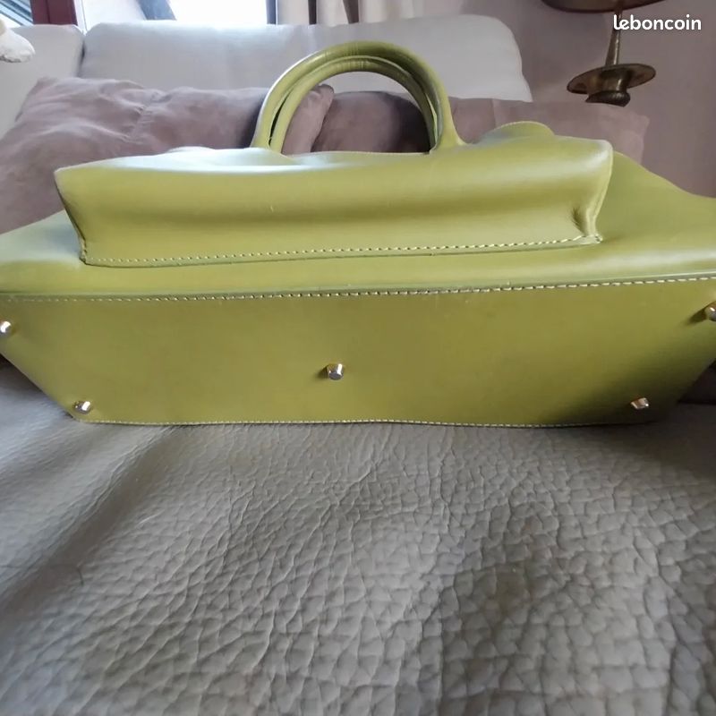 Sac tout cuir Lancel (image 4)