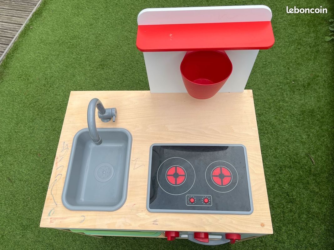 Cuisine façon bois avec accessoires enfant (image 4)