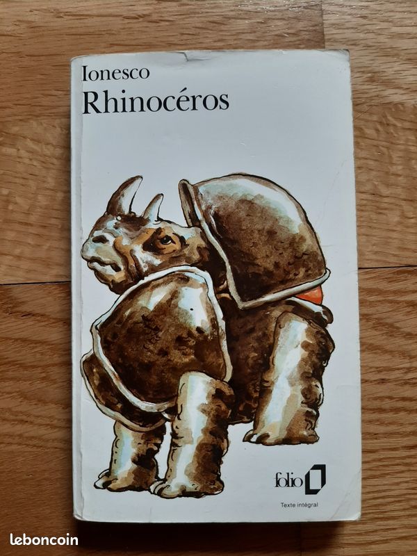 Livre Eugène Ionesco - Rhinocéros (image 1)