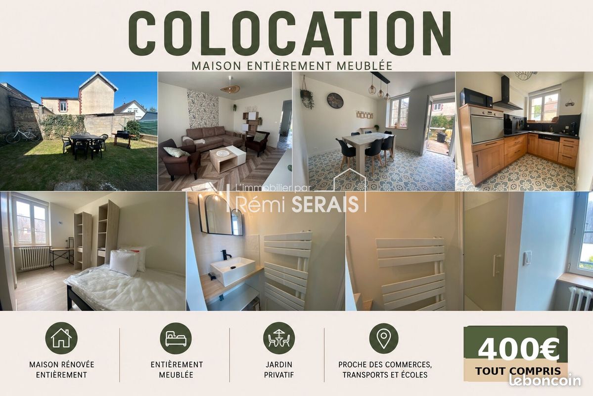 Appartement 2 pièces 49 m² · à Flers · 49 m² · 400 €