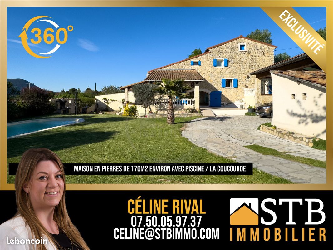 Maison 5 pièces 170 m² · à La Coucourde · 170 m² · 339 000 €