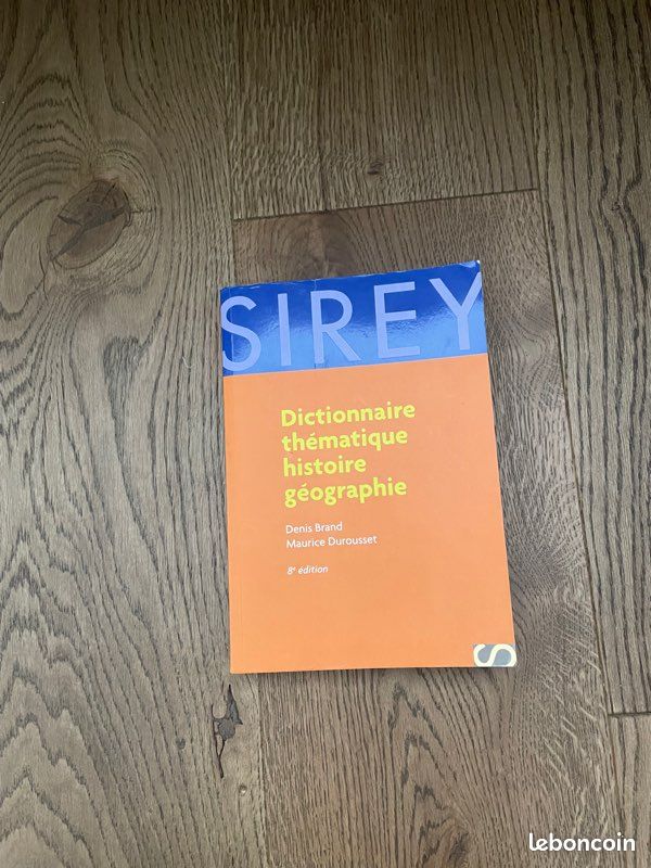 Dictionnaire thématique histoire géographie (image 1)
