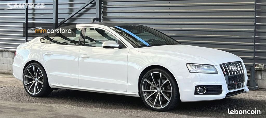 Audi S5 3.0 V6 TFSI 333ch - Sièges cuir bi colore Climatisation automatique Rétroviseurs chauffants (image 7)