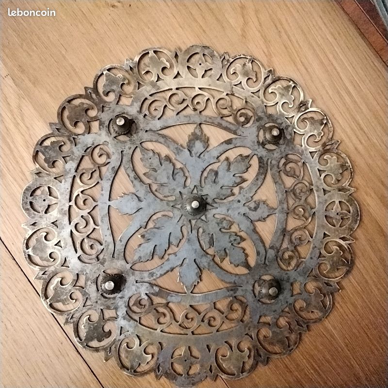 Dessous de plat tortue en laiton Doré Animal