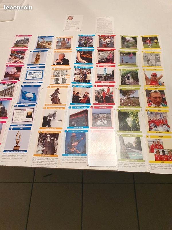 Jeu des 7 familles sur Beauvais (image 1)