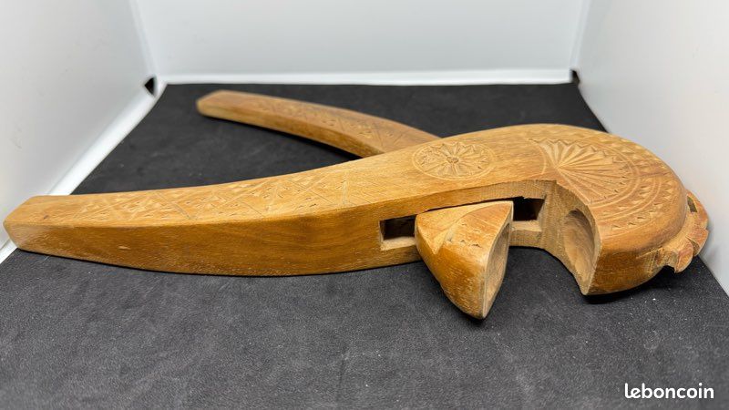 Casse-noix Ancien En Bois - Marron - Sans Marque - État Parfait