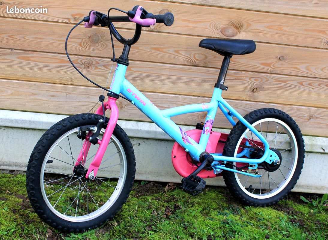 Vélo Enfant Decathlon - Vélo enfant 16 pouces LILOO PRINCESSE B'TWIN