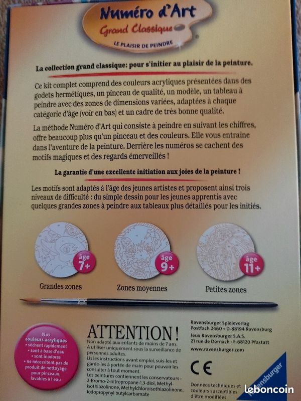 Reine de neiges Numéro d'art Le plaisir de peindre (image 2)