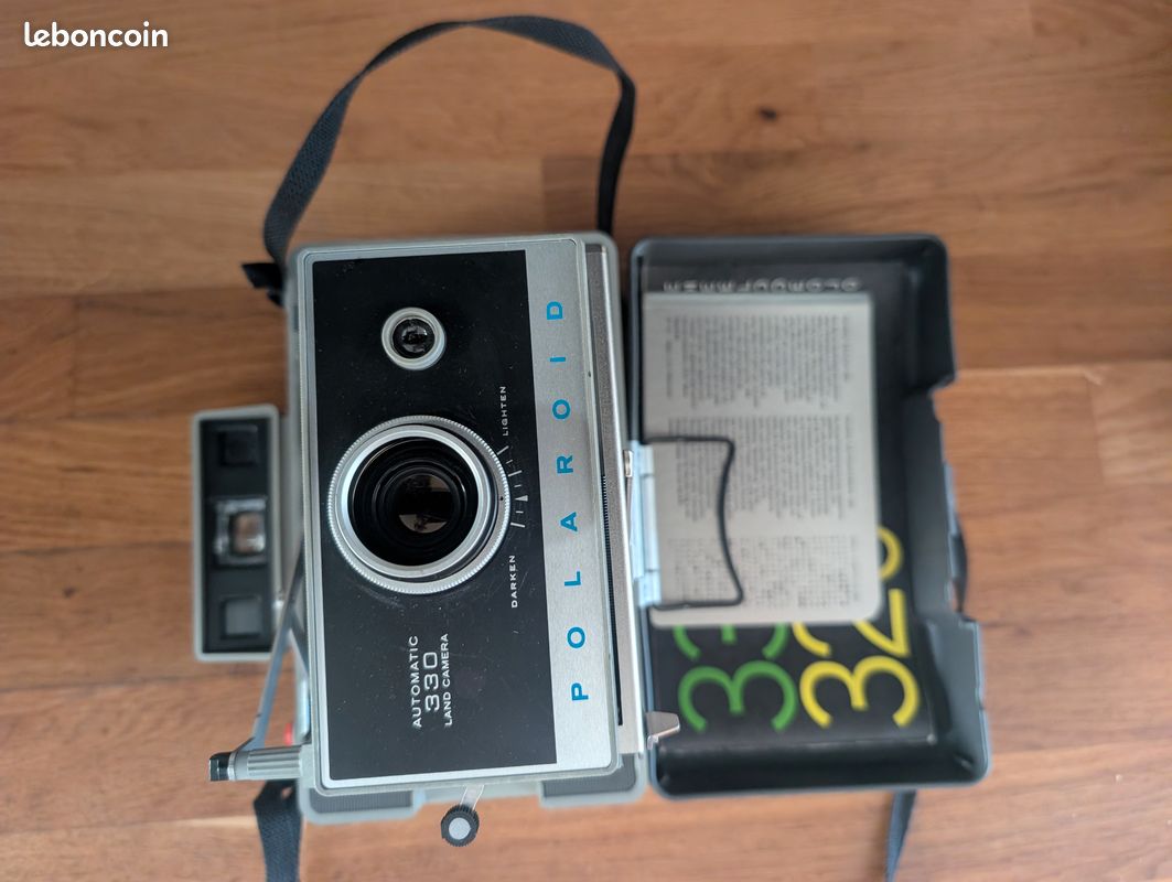 Appareil Photo Polaroid 330 à Soufflet - État Neuf, Boîte D'origine De 1974 - Rare