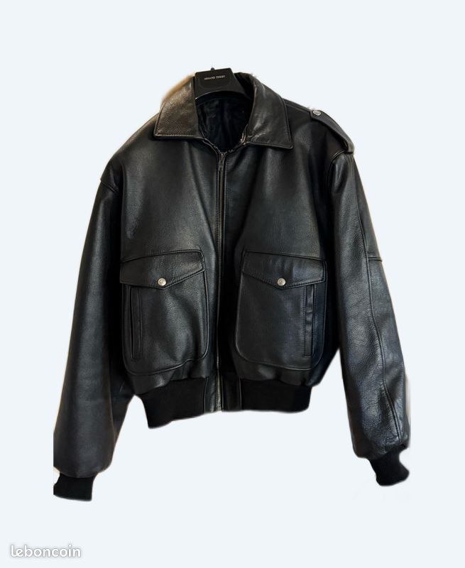 Blouson cuir aviateur type A2 JAPA Vêtements