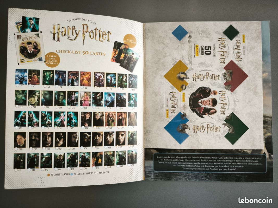 Collection Album Panini Harry Potter La Magie des Films (image 2)