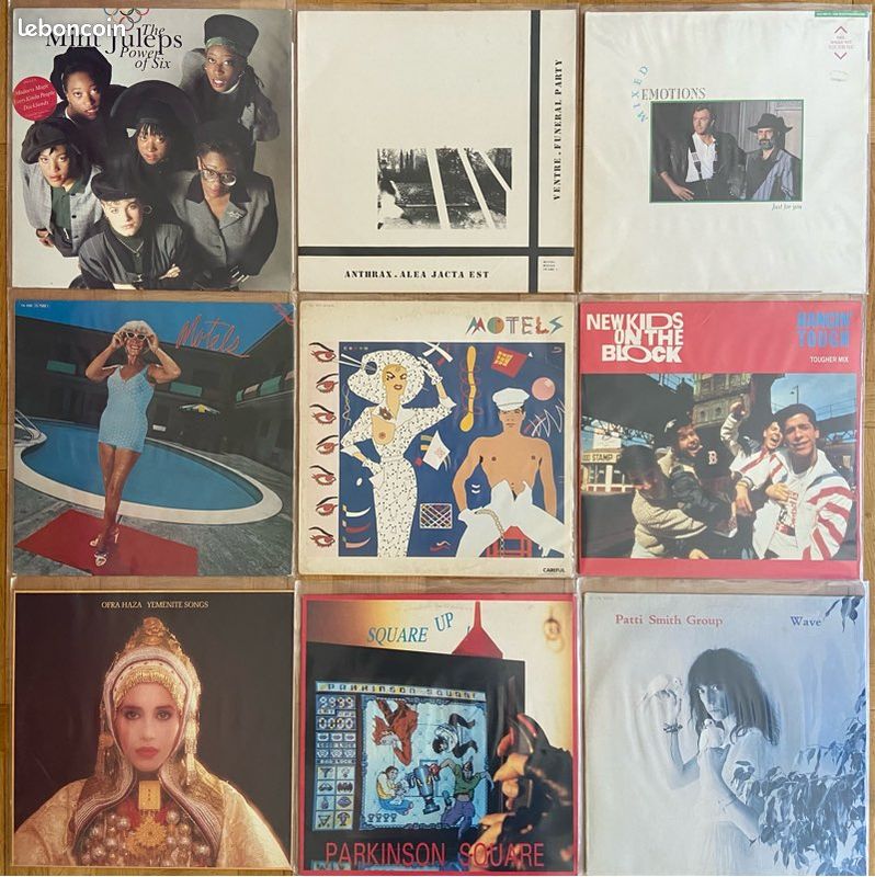 Lot de 120 albums vinyles 33 tours et maxis 45 tours (pop, rock, soul, jazz, variétés, hard rock...) 2/3 (image 5)
