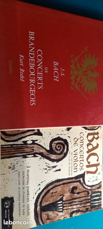 2 vinyles BACH (image 1)