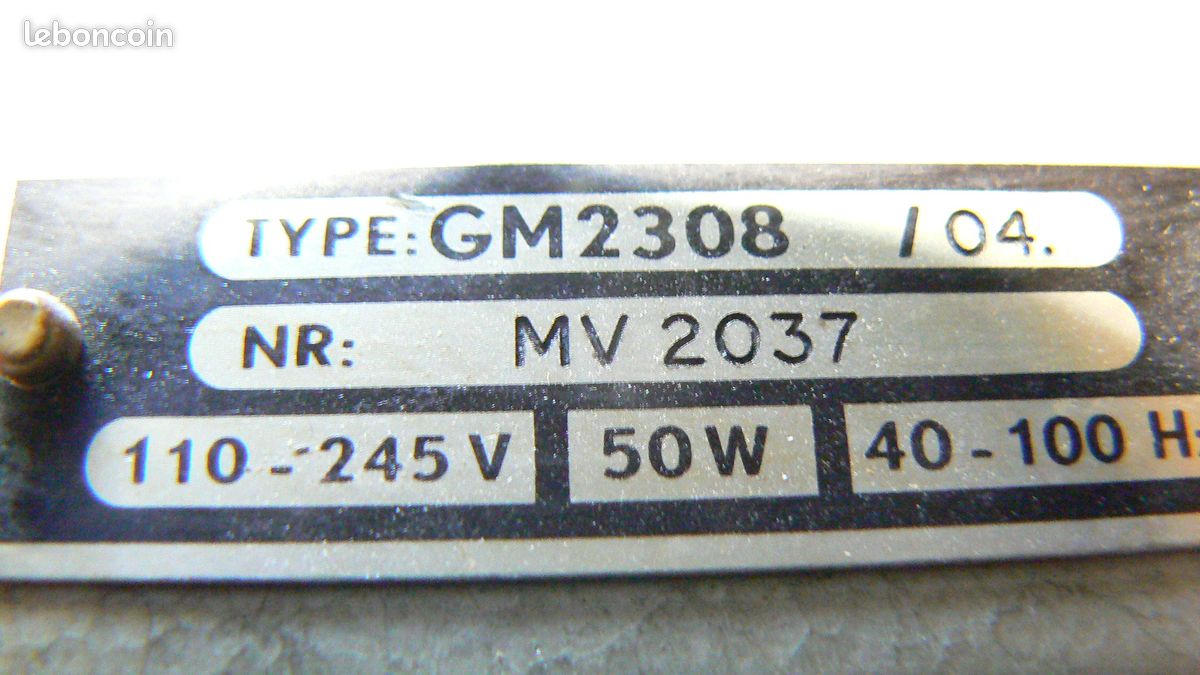 Philips GM6020 et/ou GM2308 et/ou PM5100 (image 7)