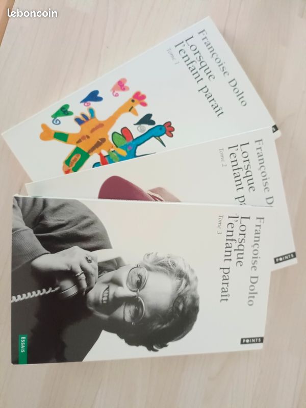 Françoise Dolto Lorsque l'enfant parait Tomes 1,2 et 3 (image 4)
