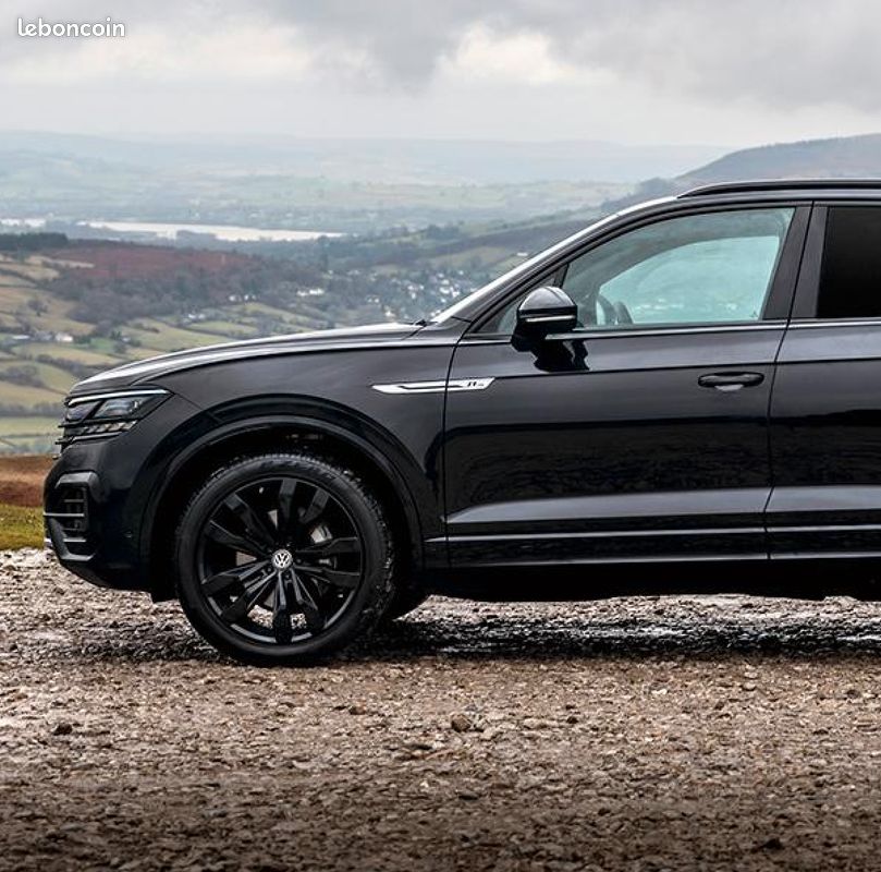 4 Jantes 21" pouces VW look TIGUAN TOUAREG R LINE BLACK type SUZUKA (image 2)